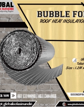 Harga Bubble Foil 4mm Peredam Atap