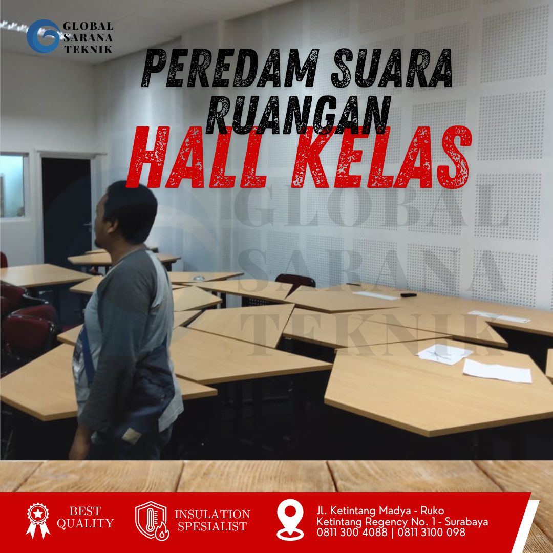Tukang Peredam Suara Ruangan Berpengalaman – Hasil Rapi & Tahan Lama - Pakai Rockwool 5cm