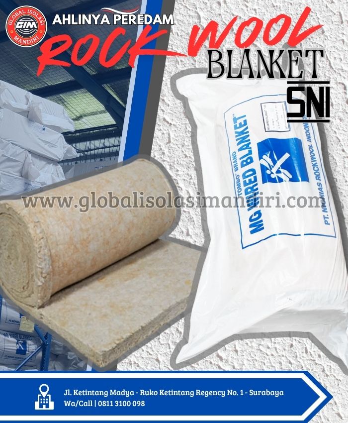 Jual Rockwool Blanket D60 Murah – Peredam Panas & Suara Berkualitas 1 Jual Rockwool Blanket d60