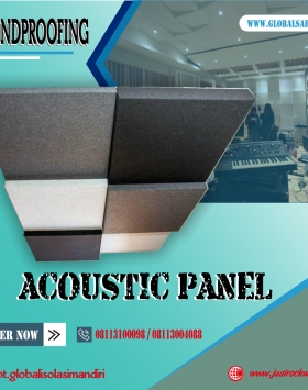 Panel Akustik Peredam Dari Rockwool 5cm