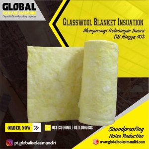 Glasswool Blanket D16 Tebal 50mm Murah