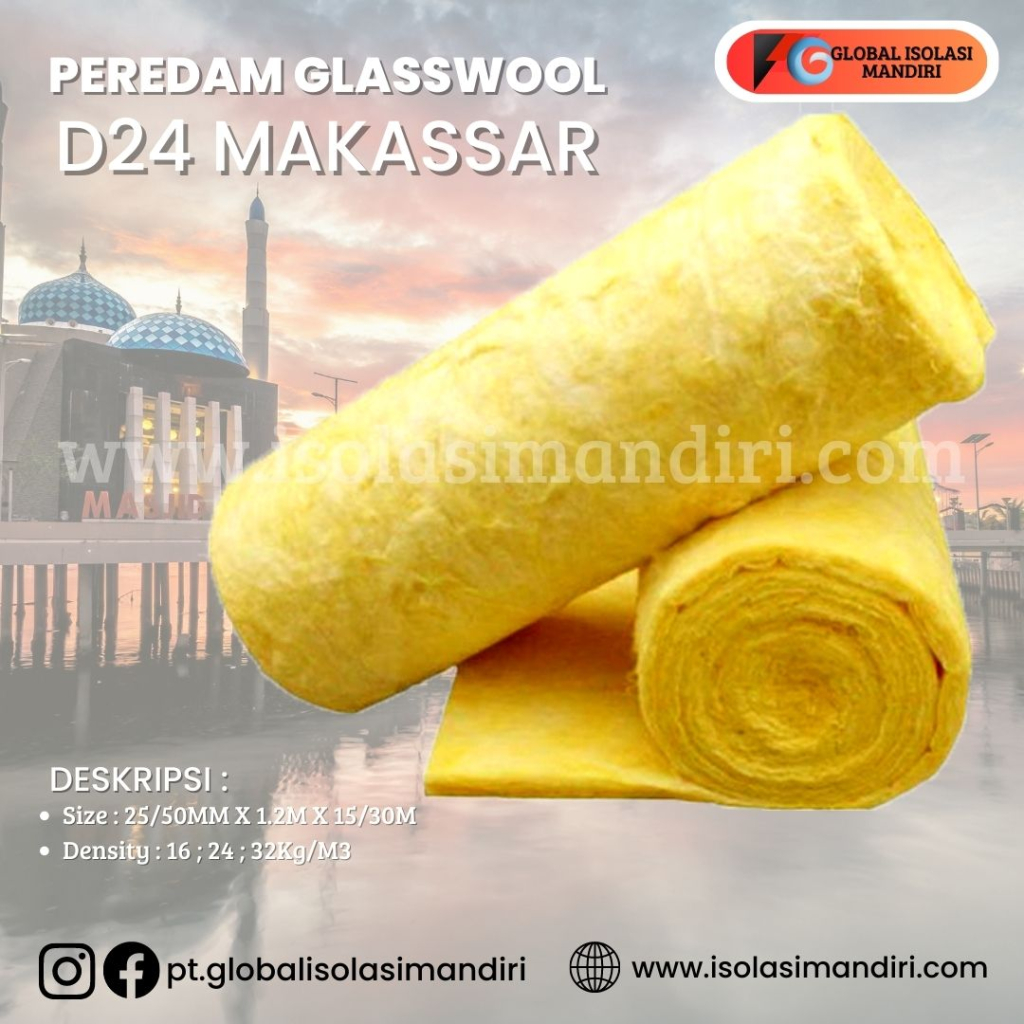Beli Glasswool Semarang D16 Peredam