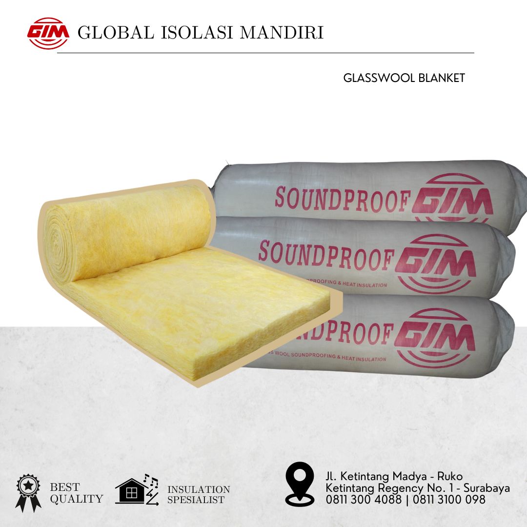 Beli Glasswool Gresik Density 32 Murah 1 Beli Glasswool Gresik