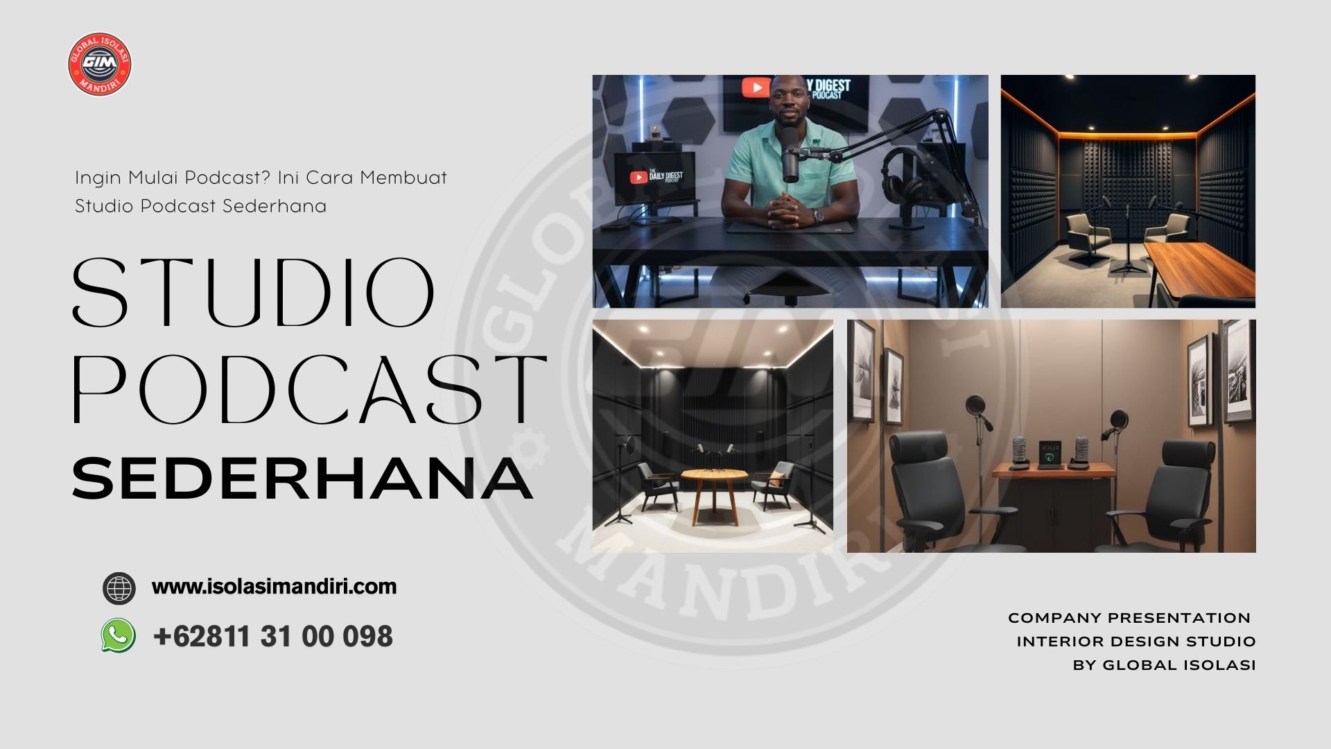 Ingin Mulai Podcast? Ini Cara Membuat Studio Podcast Sederhana