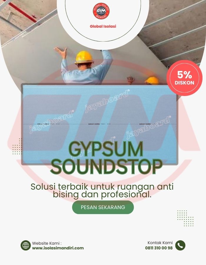 Supplier Gypsum Soundstop 12mm