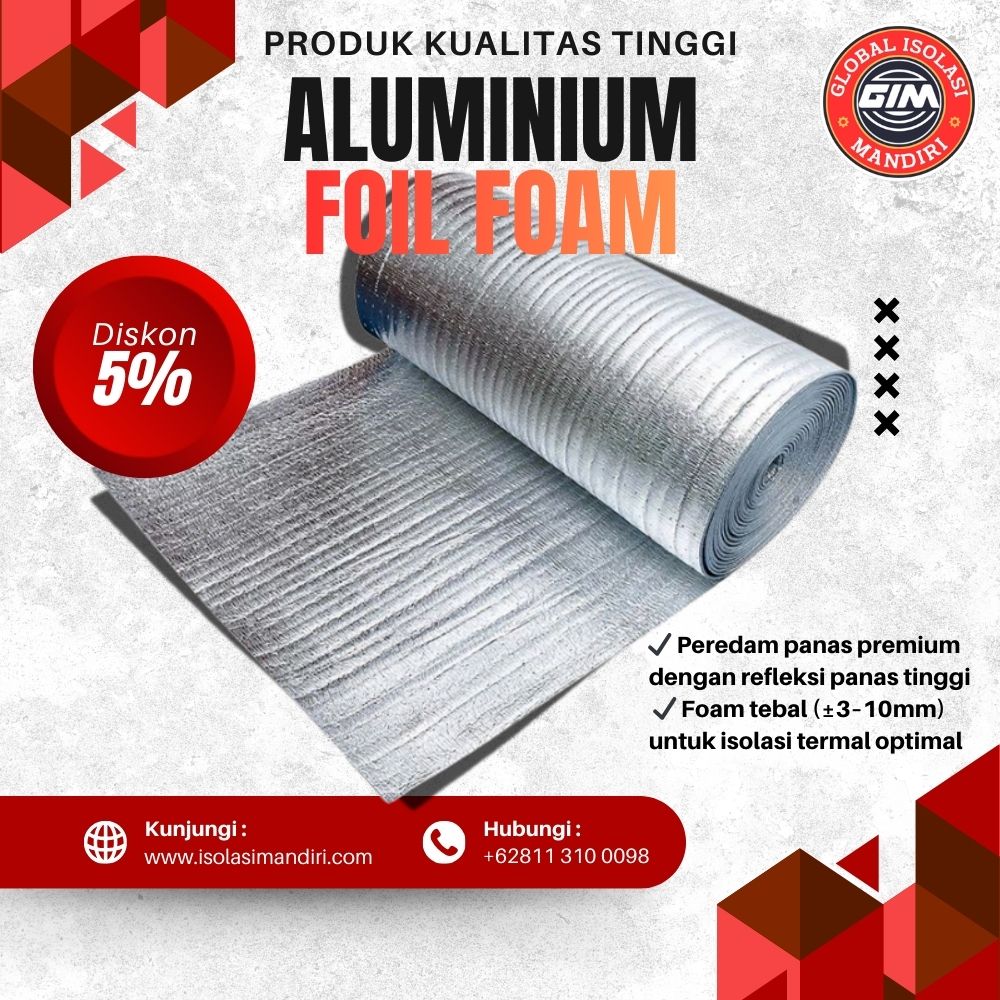 Aluminium Foil Foam 25M 