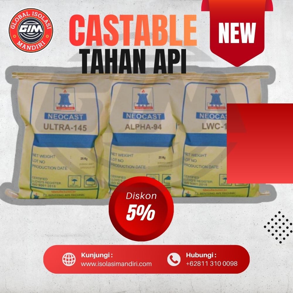Semen Tahan Api 1500c Castable C14 1 Semen Tahan Api