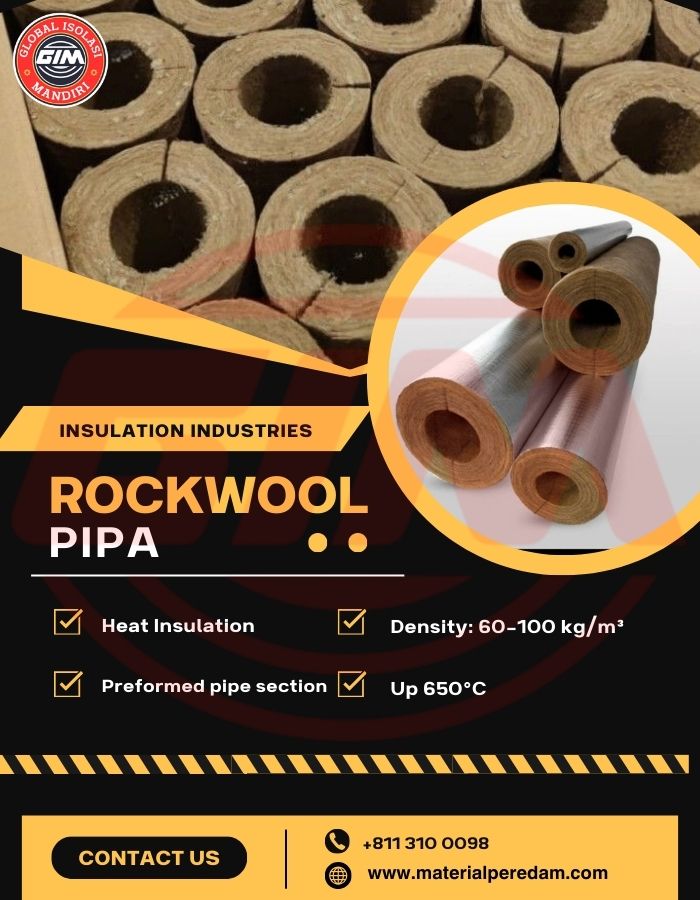 Rockwool Pipa 25mm