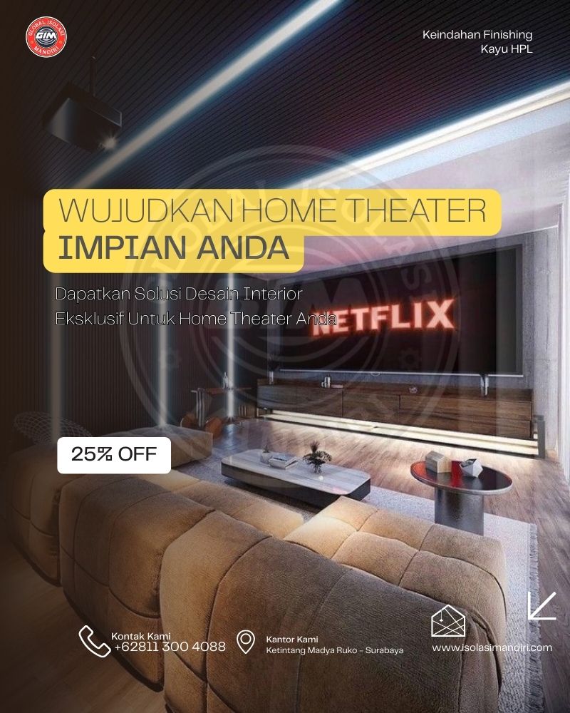 Ruang Nonton Kedap Suara
