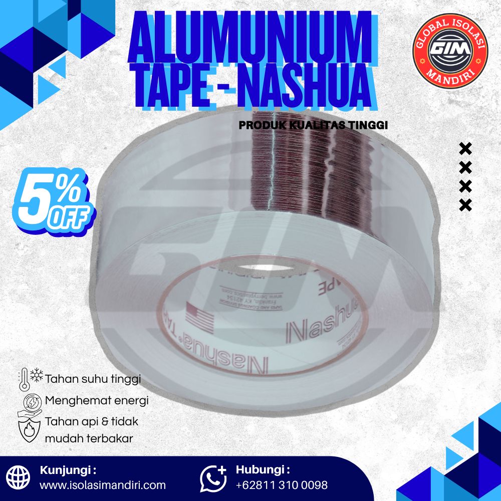 Alumunium Tape Nashua 5cm