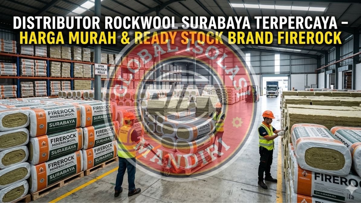 Distributor Rockwool Surabaya Terpercaya – Harga Murah & Ready Stock Density 100