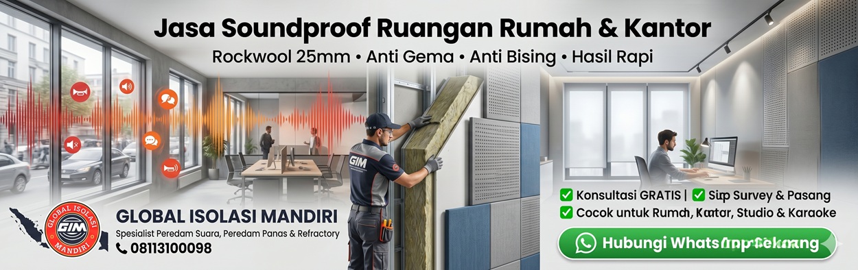 Jasa Soundproof Ruangan