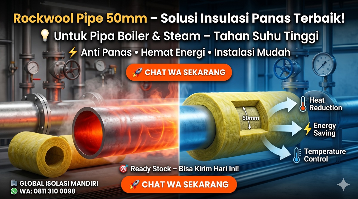 Distributor Rockwool Pipe