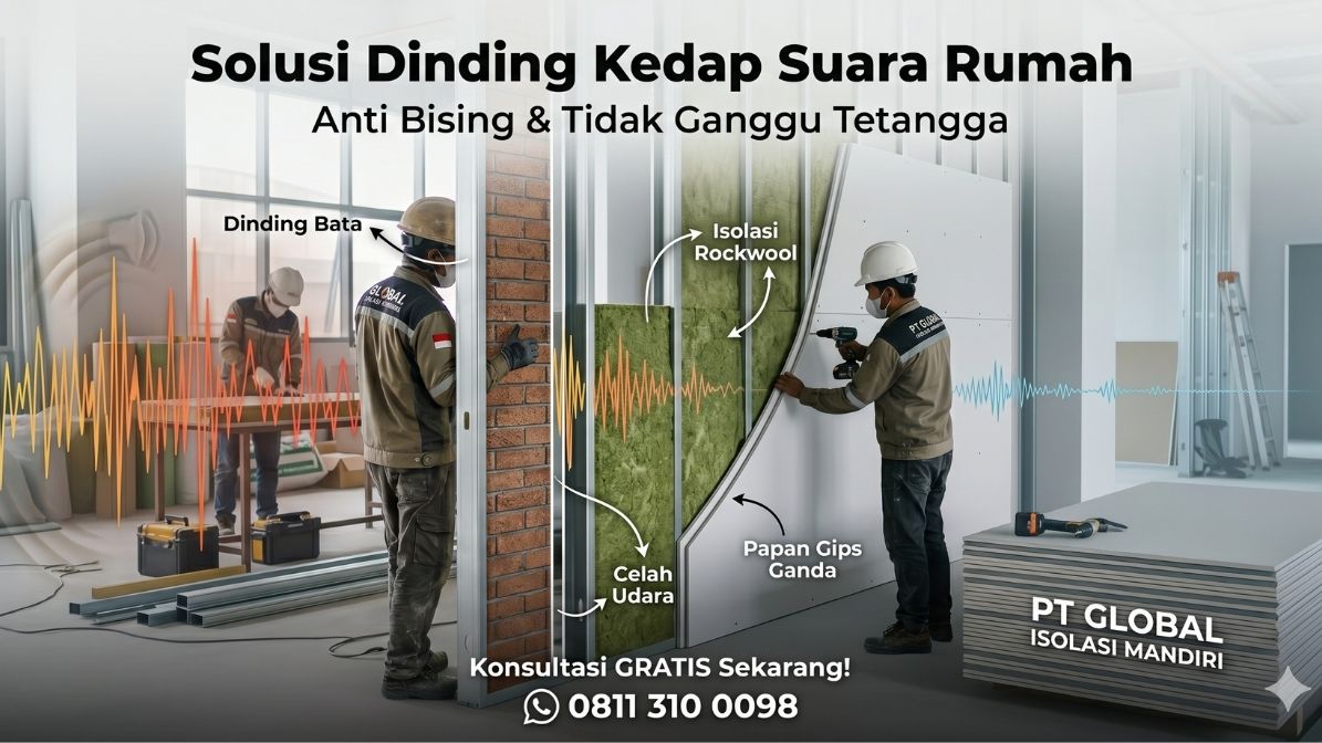 Solusi Dinding Kedap Suara Rumah – Anti Bising & Tidak Ganggu Tetangga