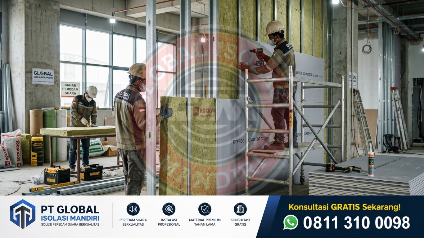 Jasa Instalasi Peredam Suara