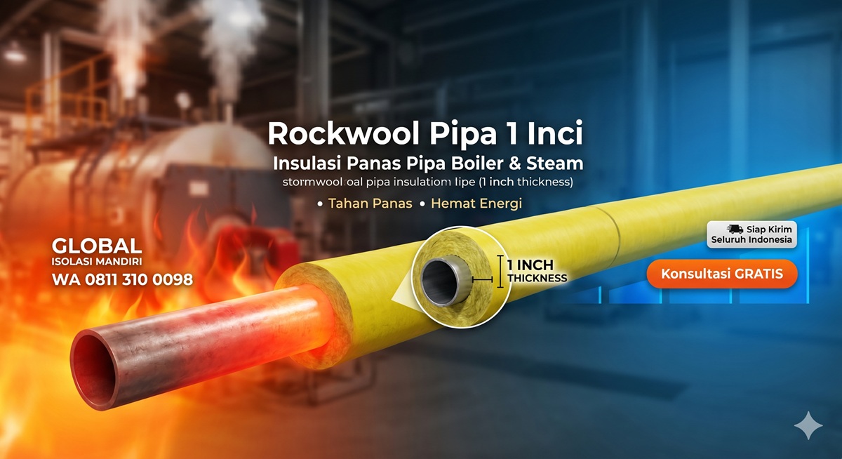 Jual Rockwool Pipa Terdekat