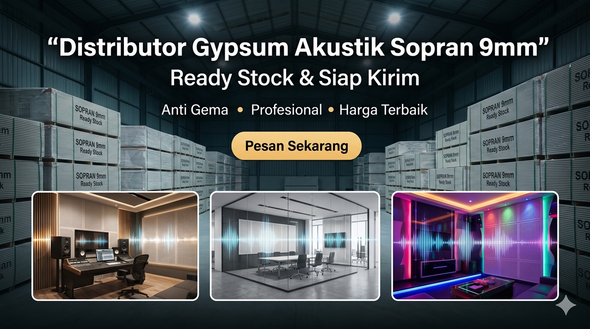 Distributor Gypsum Akustik Sopran