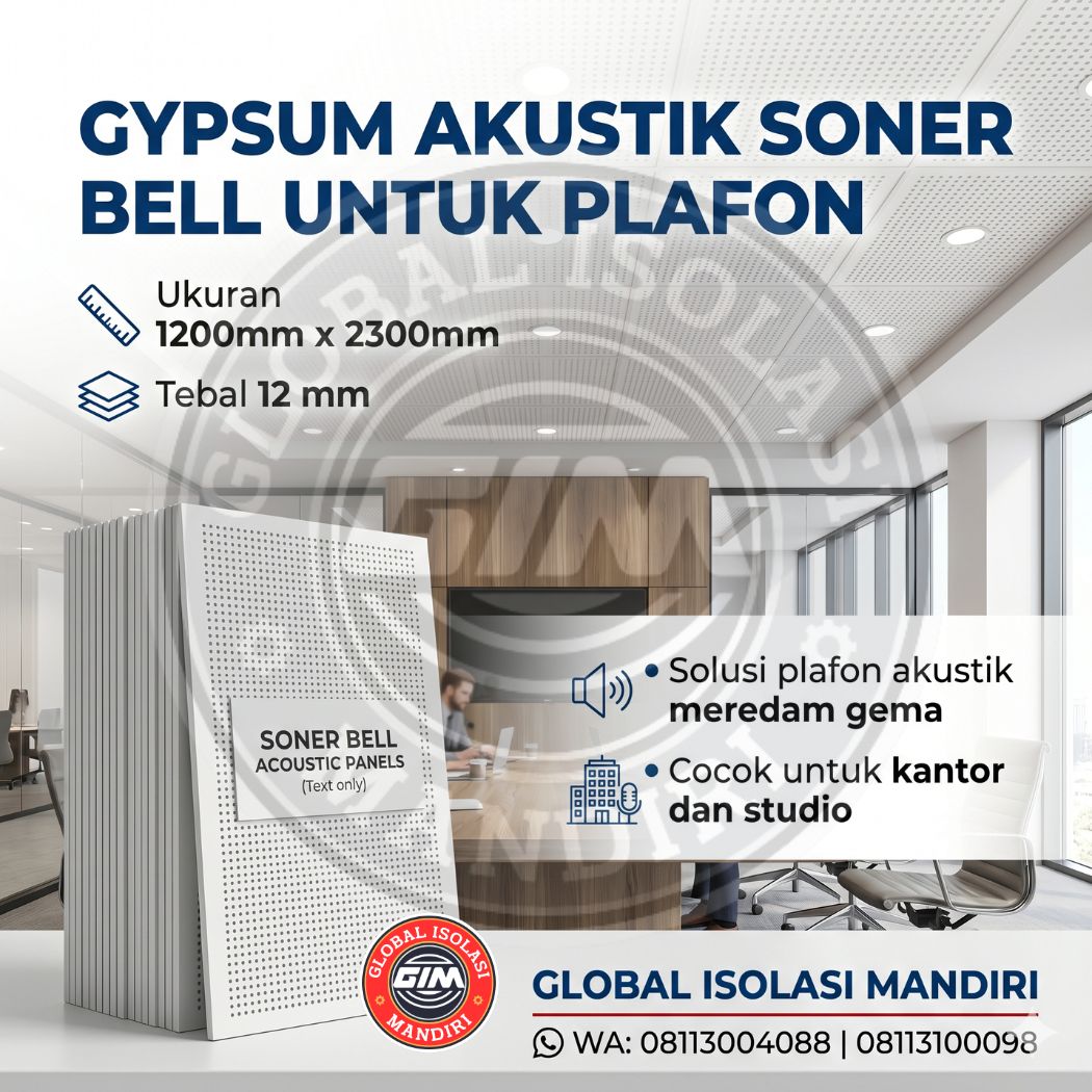 Gypsum Sounerbell Perforated