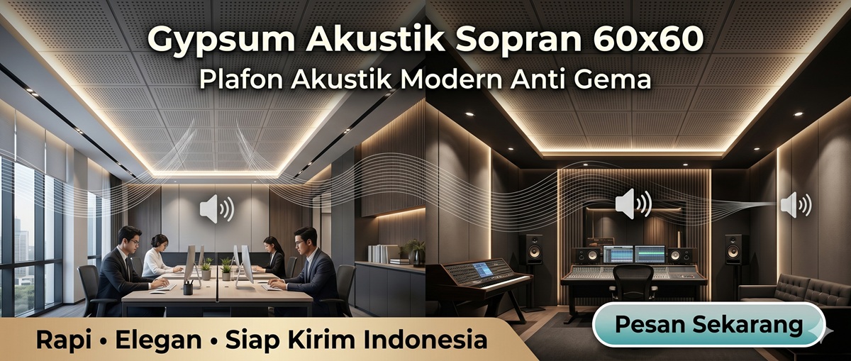 Supplier Gypsum Akustik Sopran