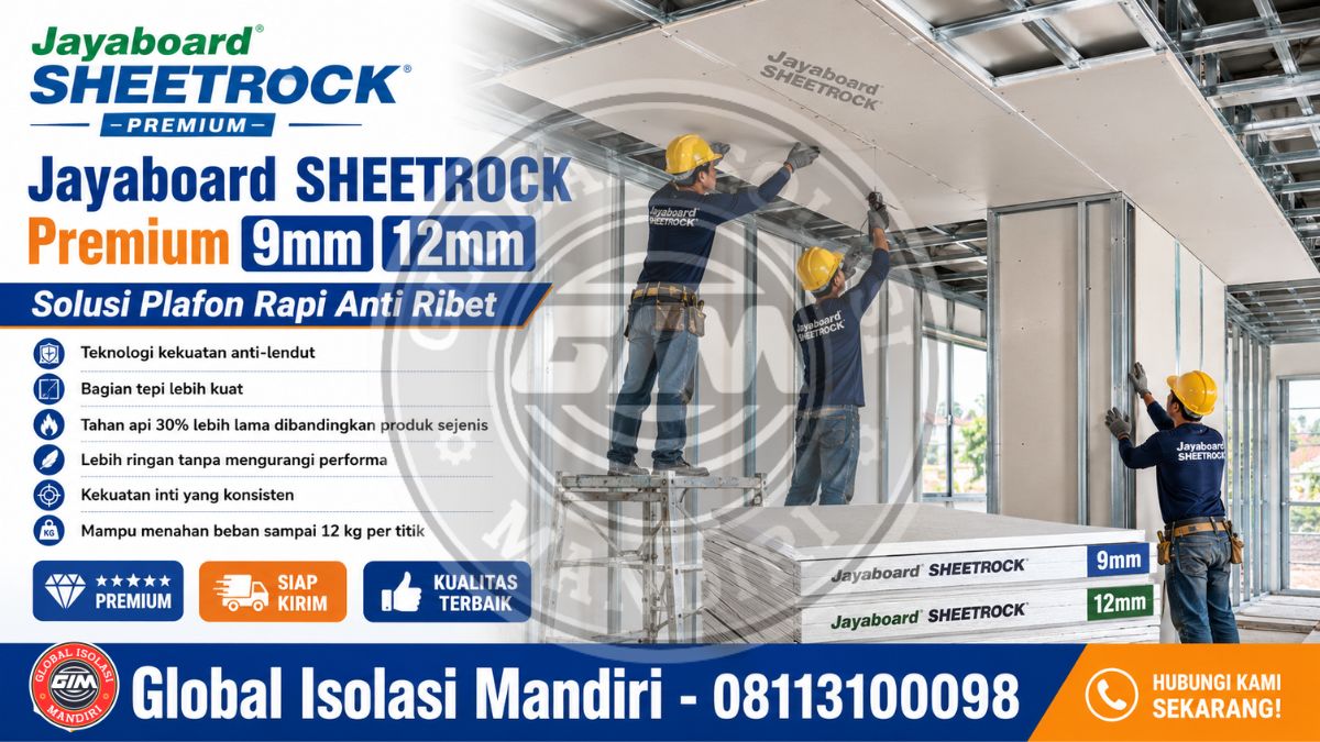 Jayaboard SHEETROCK 12mm