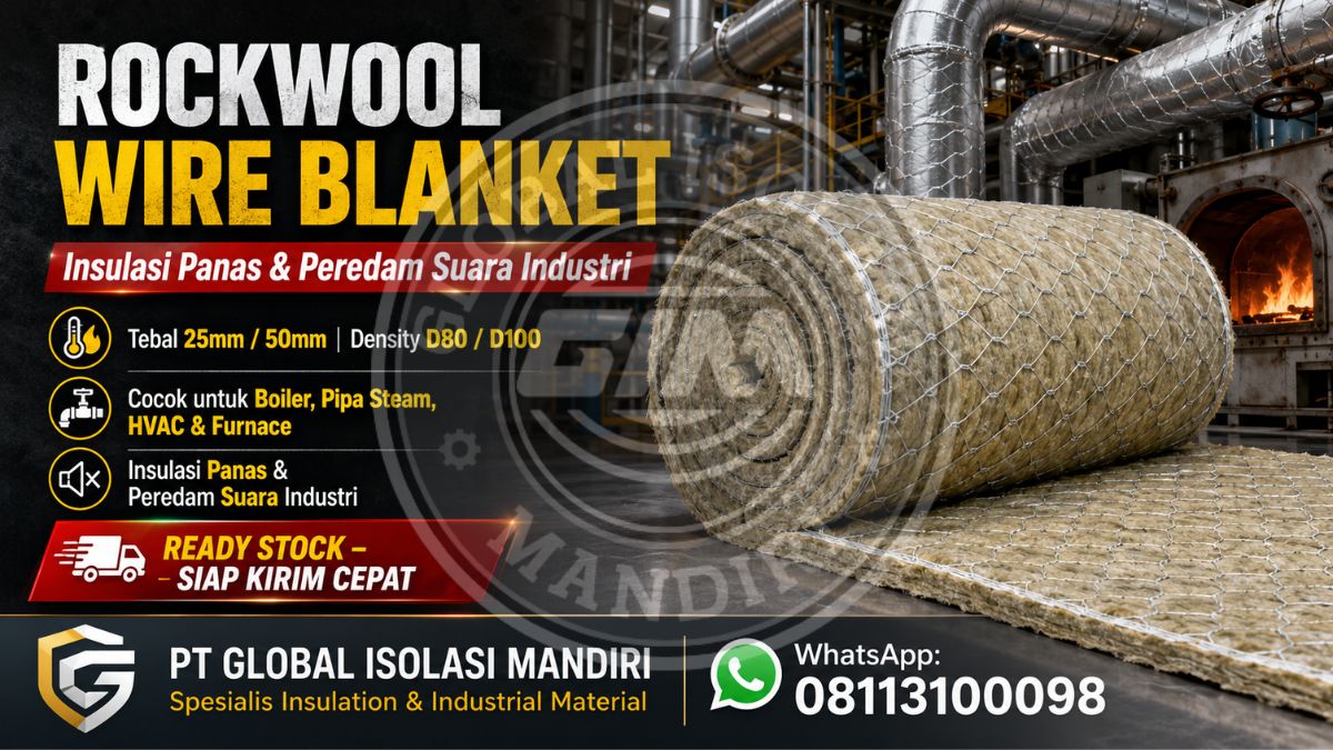 Rekomendasi Rockwool Wire Blanket