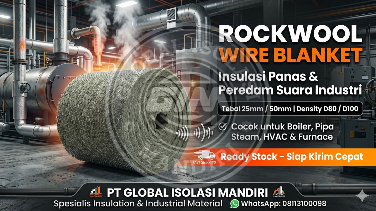 Beli Rockwool Wire Blanket D80 Berkualitas – Gratis Ongkir Hari Ini! 1 Beli Rockwool Wire Blanket D80