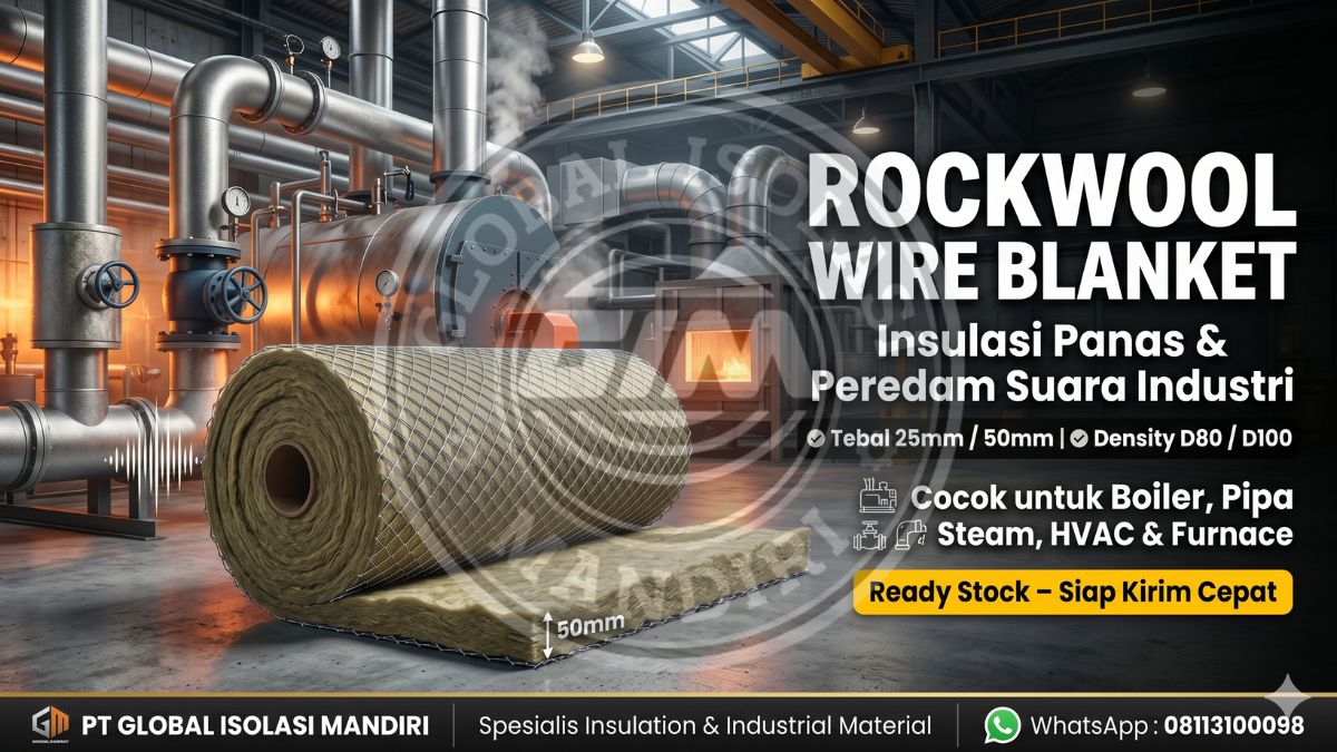 Jual Rockwool Wire Blanket D100