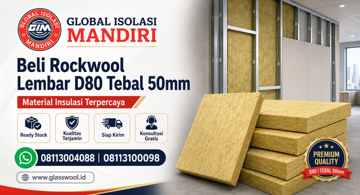 Rockwool Slab Peredam D80 Solo