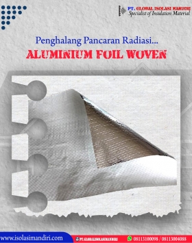 Aluminium Foil Woven Penghalang Radiasi 97%
