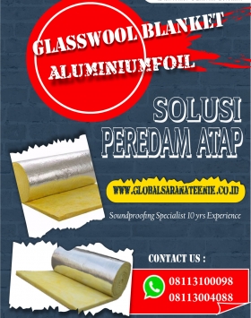 Glasswool Foil 5cm Murah
