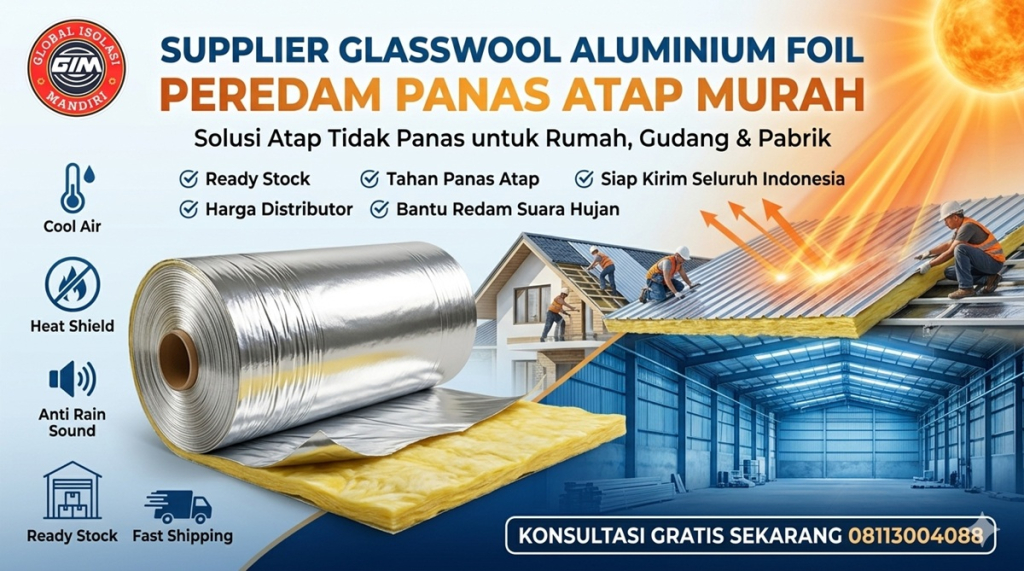 Mengapa Glasswool Solusi Terbaik Kebutuhan Isolasi Rumah?